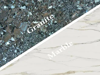 Đá granite và marble có gì khác nhau, cách phân biệt ra sao